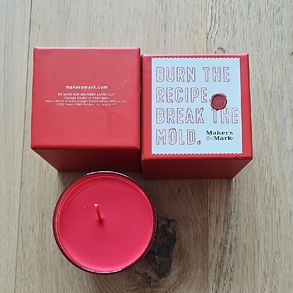 NWOT Maker's Mark Sugar Cookie Scented Candle